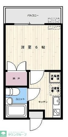 高坂第1コーポの物件間取画像